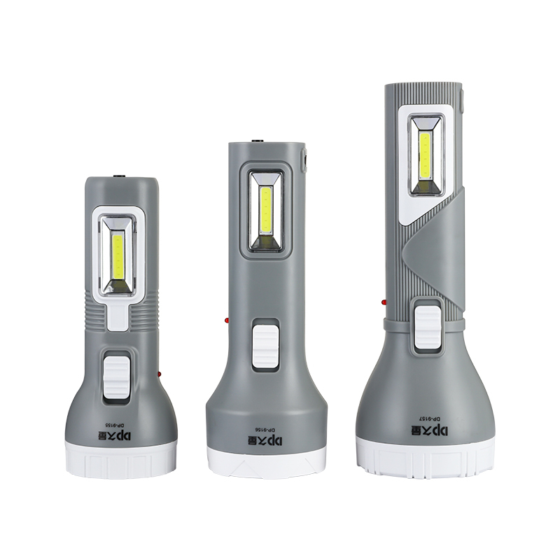 Dual-Function Rechargeable LED Flashlight with Side Light