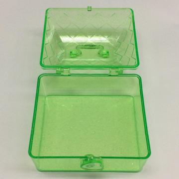 Plastic mini house shaped storage box