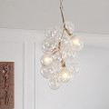 LEDER Contemporary Crystal Ceiling Light