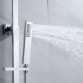 Conjunto de ducha termostática ajustable de altura
