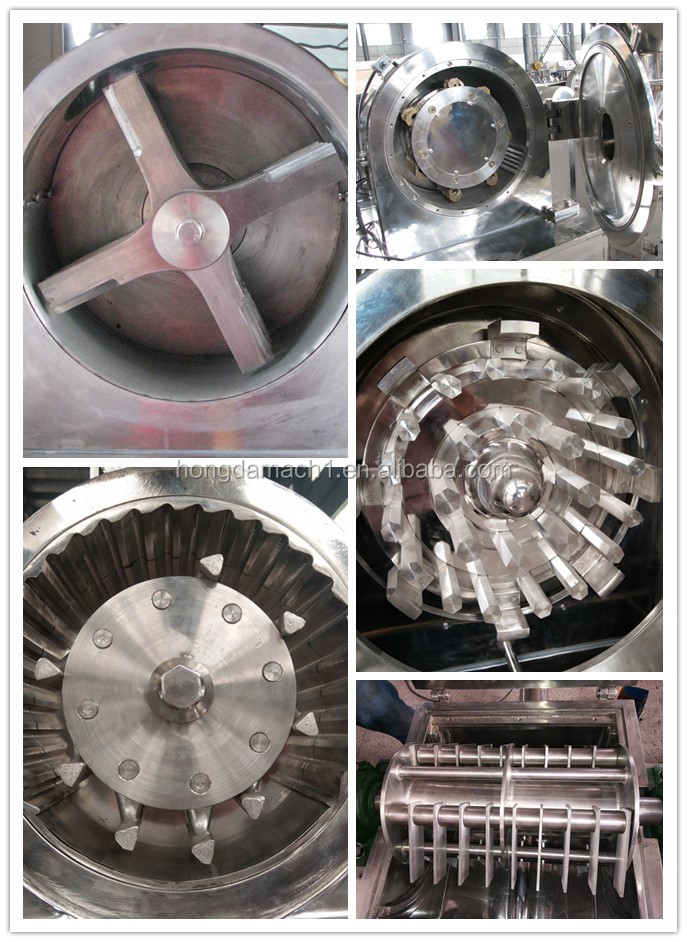 Máquina de pulverizador de alimentos de especias químicas Máquina de martillo