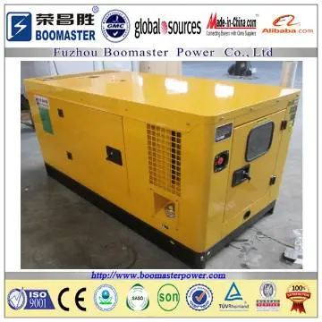 diesel generator  without sound proof canopy
