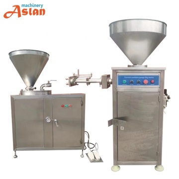Stainless Steel Sausage Filling and Stuffer Machine - Continuous Enema Machine
