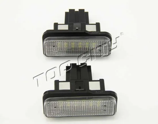 Topcity Hot Sale 2PCS 3528SMD Waterproof DC6-16V 6000K Led License Number Plate Light