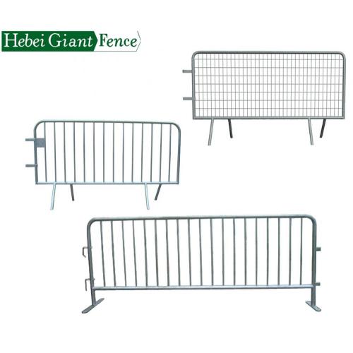 Safety Traffic Barrier Gegalvaniseerde Crowd Control Barrier