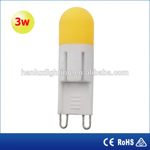 AC110-220V 3W ceramic capsule G9 LED light Bulbs