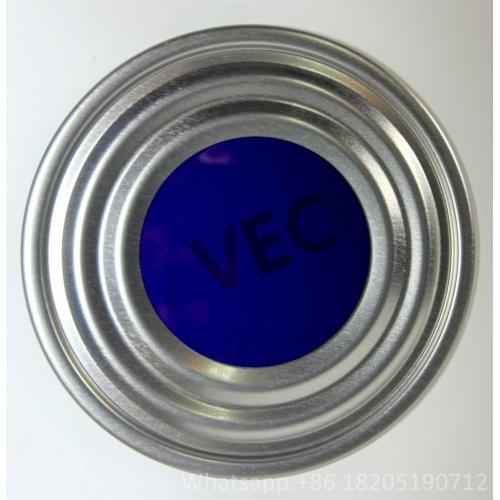 Polvo de polvo Botthul Blue Metal Lills Lids