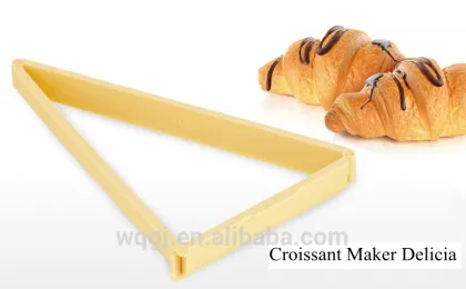 Plastic Baking Mold Croissant Maker Delicia with Triangle Maker of Croissant Bread Mold