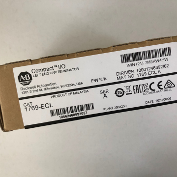 1769-ECL Left End Terminator Module for PLC