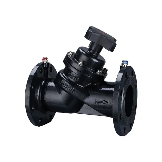 Taike Valve China Supplier  Cast Steel Pressure Balance Hydraulic Valve  Static Balancing Valve
