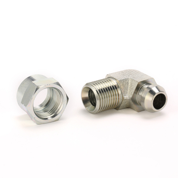 BSP Threaded 60 Degree Cone Adapters and 90 Degree Elbows: Male to Female Connections