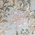 Καφέ ροζ Floral Lace Fabric