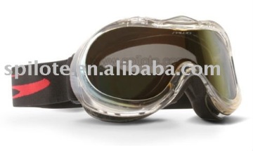 logo ski snow goggles