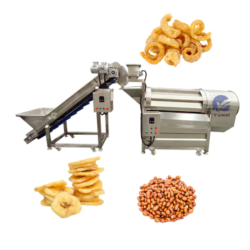 Stainless Steel Snack Flavoring Machine for Chips and Seasonings