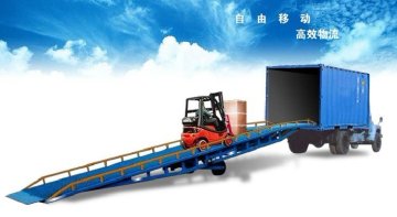 Dcqy 6 - 0.8 Hydraulic Dock Leveler Ramps With Tongue Plate 0.3 M