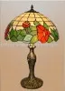 tiffany lamps, stained glass lamps