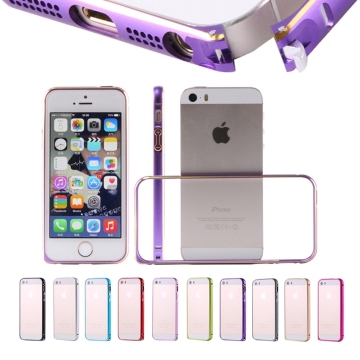 Hot-selling Luxury metal back up automatic cellphone case aluminum 3d case for iphone 5 case