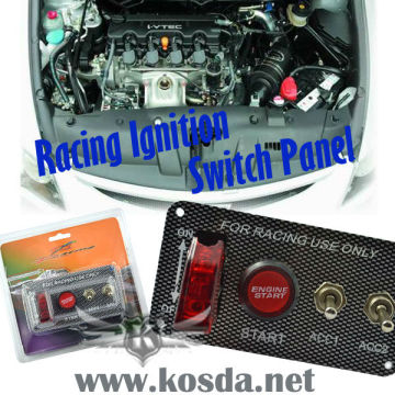 Racing Universal Ignition Switch Panel Kit