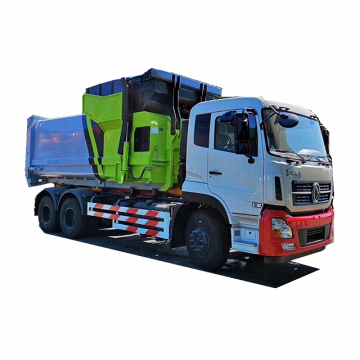 6X4 Dongfeng 20 ton hook arm garbage truck for sale