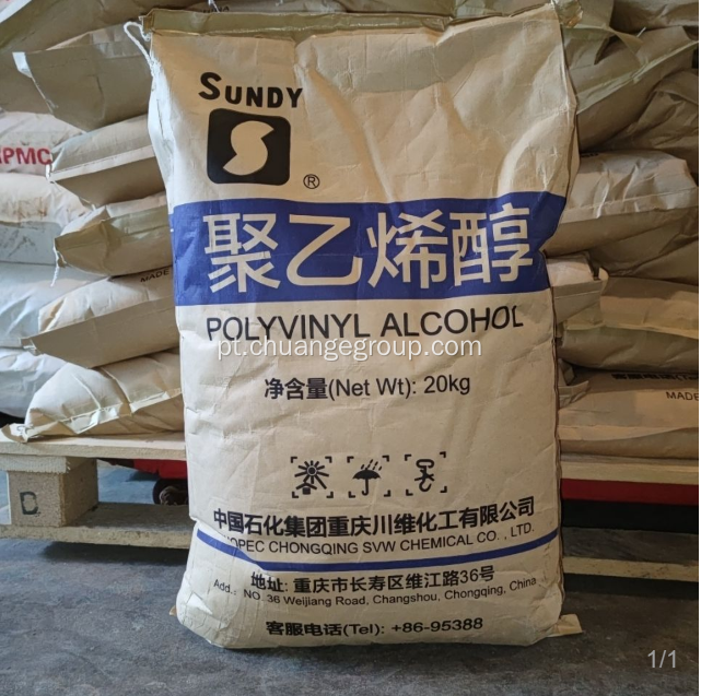 Chuanwei polivinil álcool granular para revestimento têxtil