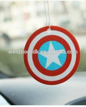 Customized Design Hanging bulk Air Freshner/Custom Paper Car Air Freshener