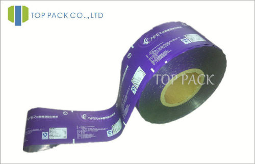 Printed Plastic Laminated Packaging Film For Shampoo Used In Automatic Packing Machine