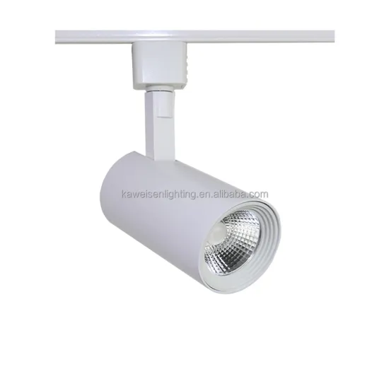 Aluminum LED Dimmable 10W Adjustable Focus COB Track Lighting Heads for H-Type Rail Ceiling Spotlights