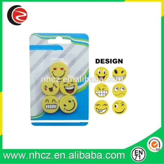 Promotional Different Smile Shape 2D Eraser