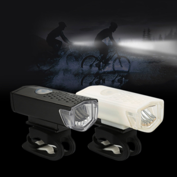 Bike Light USB Rechargeable 300 Lumens Bicycle Lamp Front Headlight Flashlight Bicycle Light Bicycle Accessories