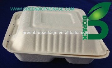 Clamshell food container, disposable bassage food packaging boxes