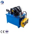 24V DC 2.2KW حزمة وحدة طاقة هيدروليكية مزدوجة التمثيل لرفع الذيل