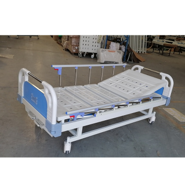 MEIDI Manual Triple-Crank Design Hospital Bed with Middle Brake Control