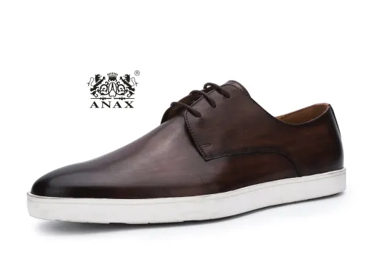 Men′ S Lace-up Leather Sport Casual Shoes
