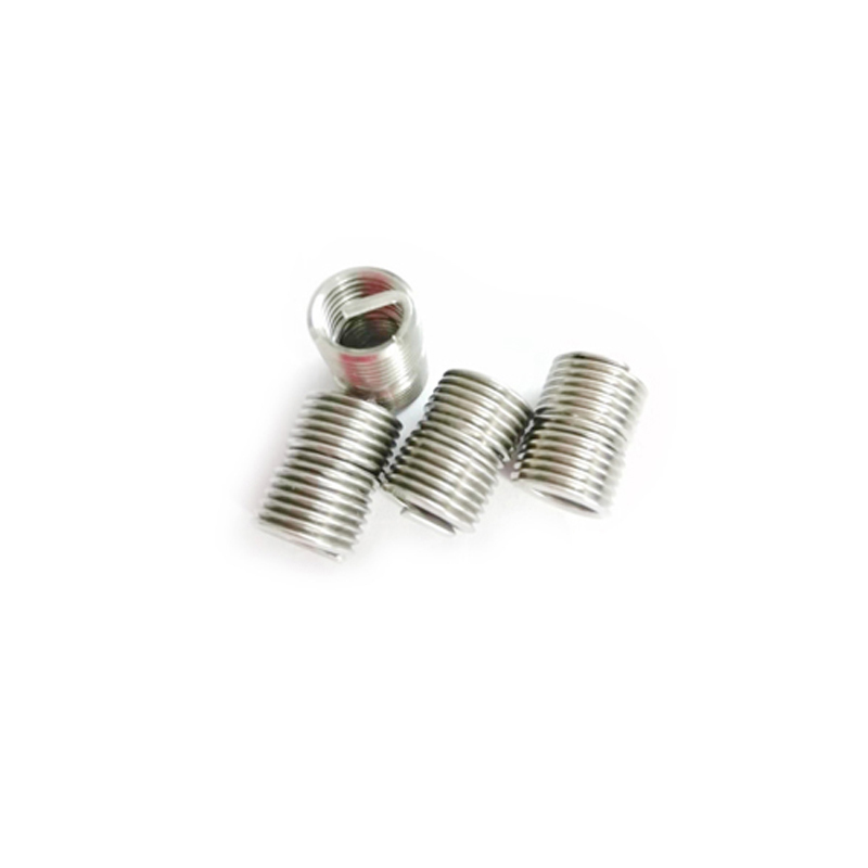 ST8 Model Fastener Locking Type M6 M10 Steel Wire Thread Sleeves 1.25 1.5D Natural Surface Stainless Steel Thread Inserts