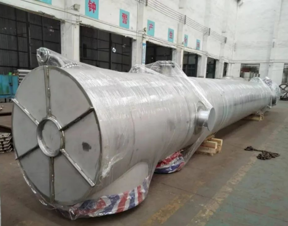 Diluting Sulfuric Acid Shell and Tube Heat Exchanger