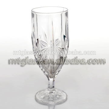 FDA, SGS, machine made clear wine glass set, beverage ice tea glass, hanging glass crystal