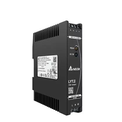 DRL-24V75W1AZ 75W 24V Delta LYTE DIN Rail Power Supply