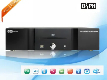 SH-808 | smart home central control 8-zones audio system