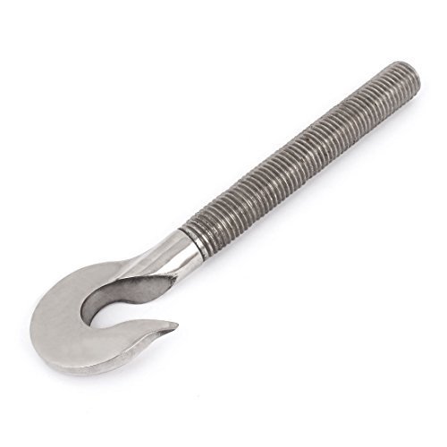 Threaded Shank Stainless Steel Lifting Hook