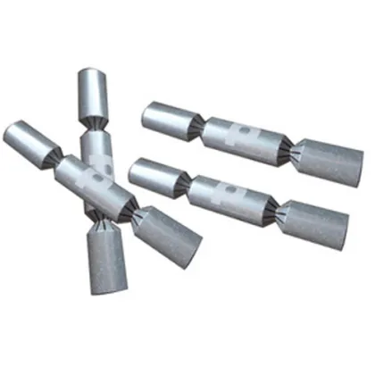 Christmas Made Design Silver Crackers
