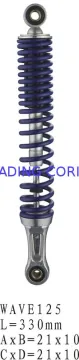 Durable Use Shock Absorbers For Honda Motorcycles Parts Wave125