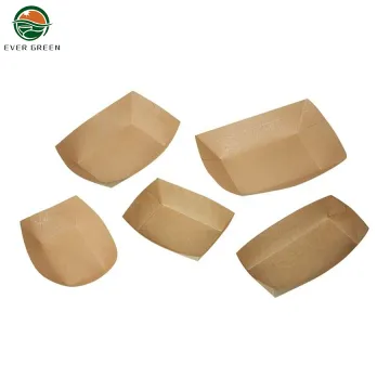 Eco Friendly Recyclable Food Container Snack Packaging Tray