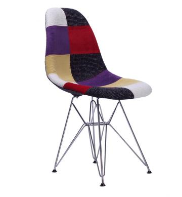 Eames dsr patchwork upholstered chair replica