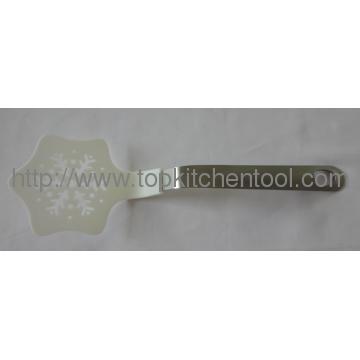 snow flower shape nylon spatula