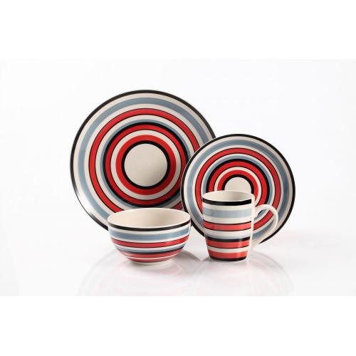 COLORFUL HANDPAINTED  TABLEWARE DINNER SET DINNERWARE