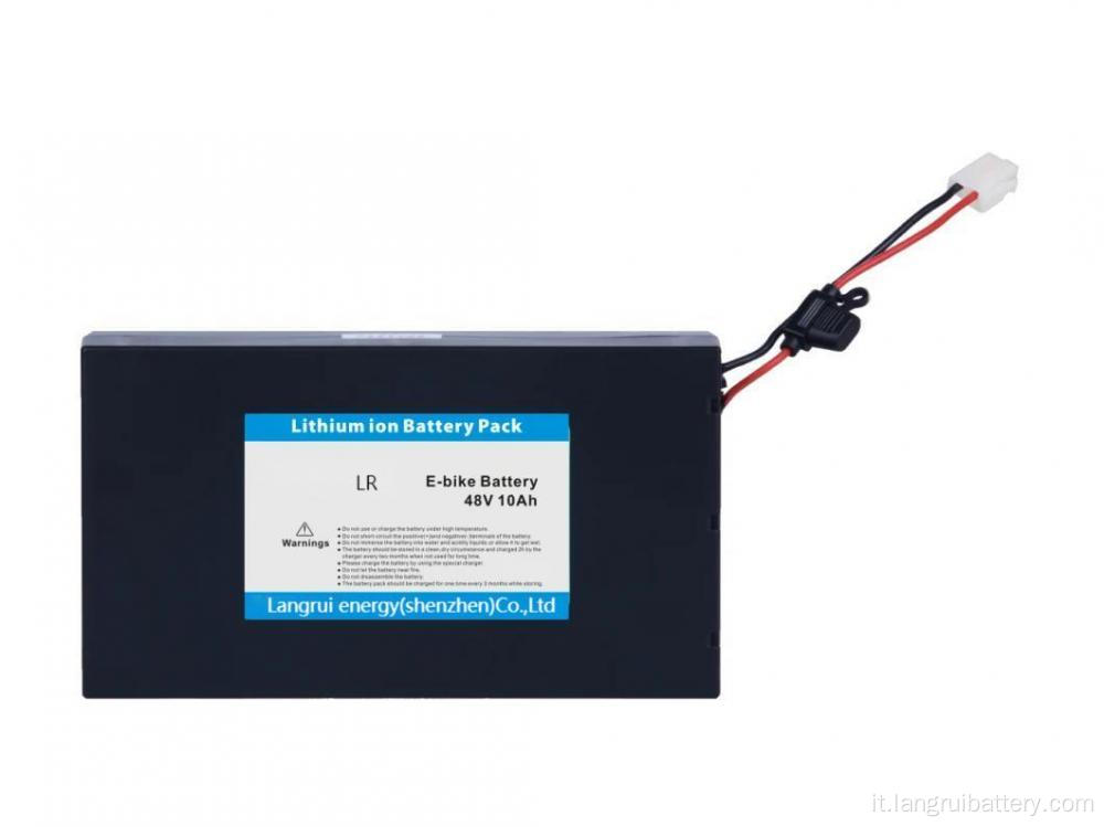 Batteria a 48 V 10 AH Lithium Ion Pacco con BMS