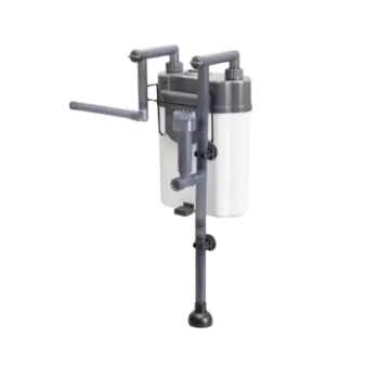 SOBO Aquarium White Canister Filter: Externer Eimer mit Ölfilmprozessor für Fischtank-Models SF-150F und SF-350F