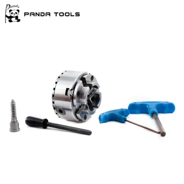 4 Jaw Self Centering Chuck for Wooden Turning Lathe 100mm/125mm