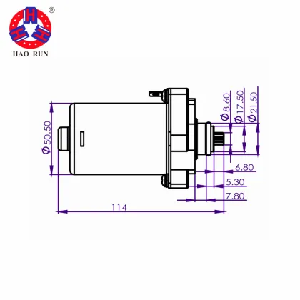 High Quality Motorcycle Starter Motor for Honda Activa