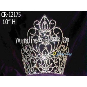 Tall Flower Tiara Pageant Valentine Crown